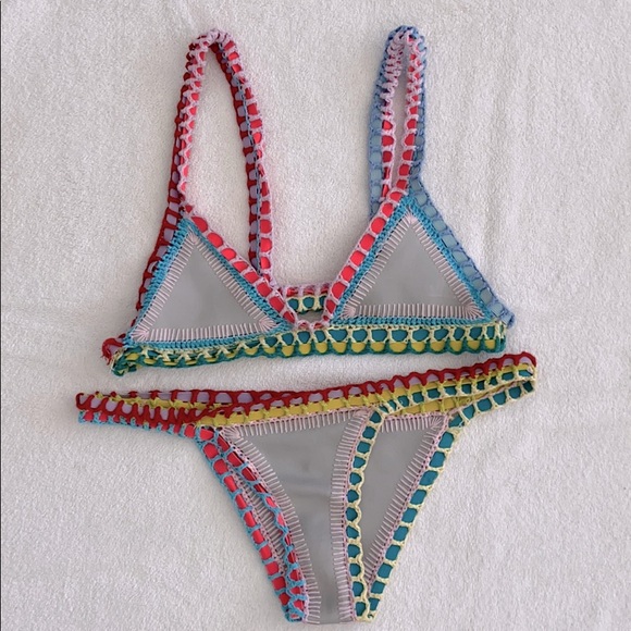 KIINI Swim Kiini Crochet Trim Bikini S Poshmark